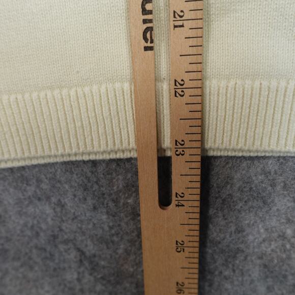 Talbots Sweater Womens Medium Fair Isle Nordic Knit Cashmere Blend Textured - Picture 7 of 8